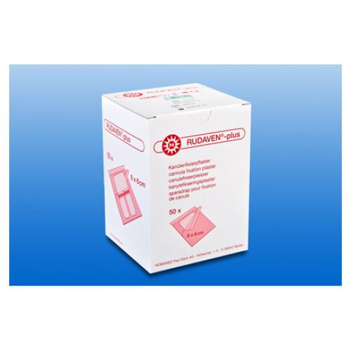 RUDAVEN-plus Kanlenfixierpfl.6x8 cm steril 50 Stck