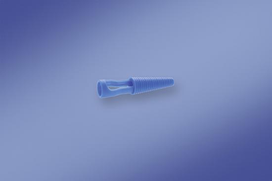 KATHETERSTOPFEN unsteril blau 1 Stck