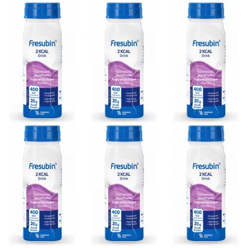 FRESUBIN 2 kcal DRINK Waldfrucht Trinkflasche 6x4X200ml