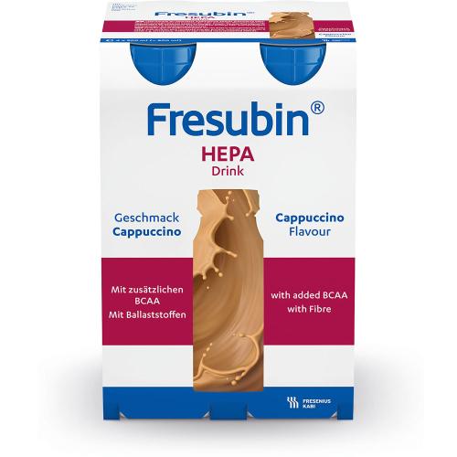 FRESUBIN HEPA DRINK Cappuccino Trinkflasche 6X4X200ml