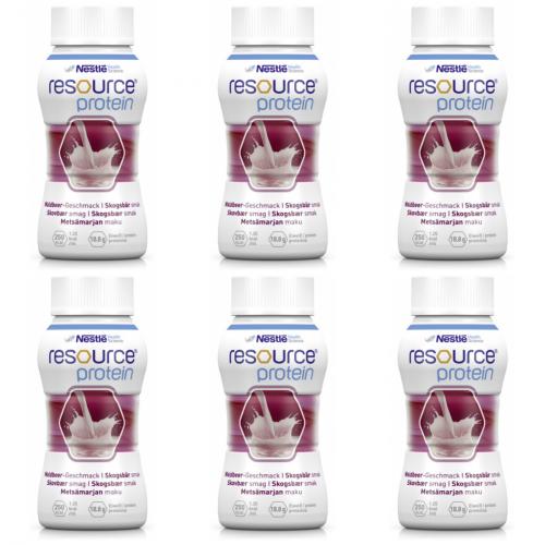 RESOURCE PROTEIN DRINK WALDBEERE 6x4x200ml
