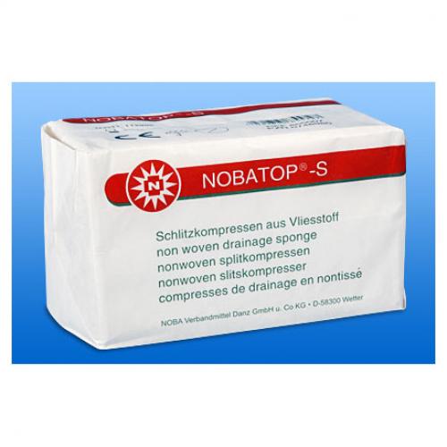 NOBATOP S Kompressen 7,5x7,5 cm unsteril 100 Stck