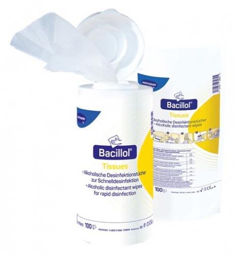 BACILLOL Tissues Dose 100 Stck