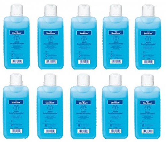 10 x STERILLIUM 500 ml