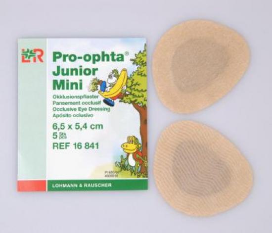 PRO-OPHTA Junior mini Okklusionspflaster 5 Stck