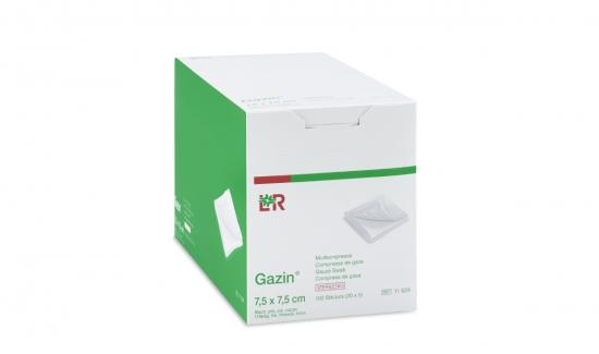 GAZIN Mullkomp.7,5x7,5 cm steril 8fach 20x 5 Stck