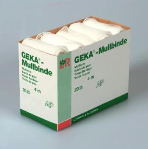 MULLBINDEN GEKA 4 cmx4 m 20 Stck