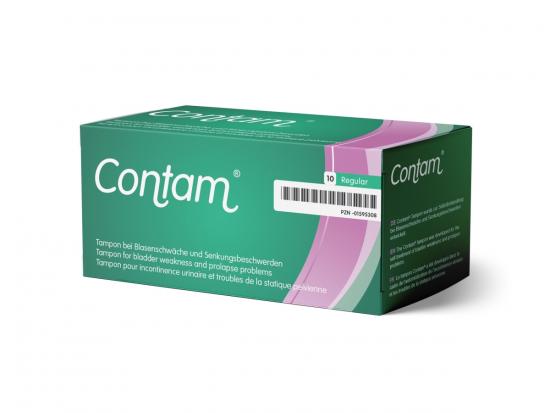 CONTAM Vaginaltampon regular 10 Stk.