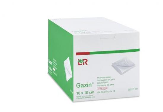 GAZIN Mullkomp.10x10 cm steril 16fach 10x 10 Stck