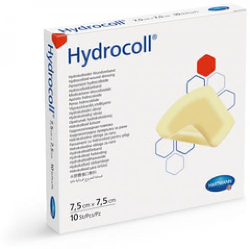 HYDROCOLL Wundverband 7,5x7,5 cm 10 Stck