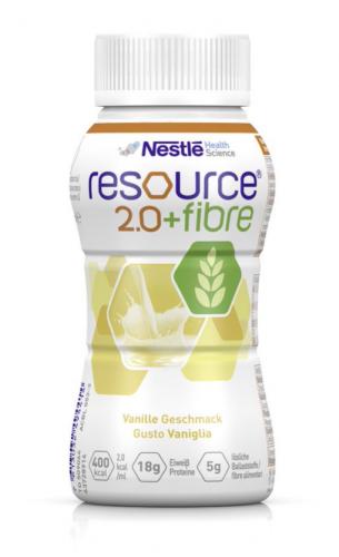 RESOURCE 2.0+FIBRE VANILLE 4x200ml