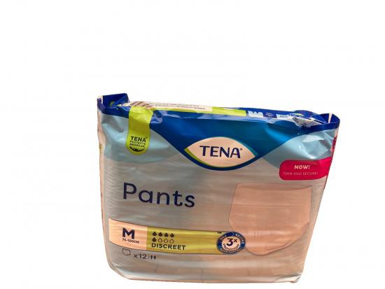 TENA PANTS Discreet M 75-100 cm Einweghose 12 Stck