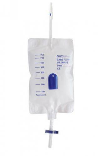 BEINBEUTEL 1-Kammer 750 ml 10 cm unst.UB750-10 10 Stck