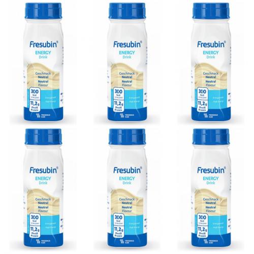 FRESUBIN ENERGY DRINK Neutral Trinkflasche 6x4x200ml