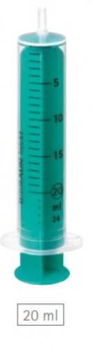 25x1St. INJEKT SPRITZE LUER EXZENT 20ml