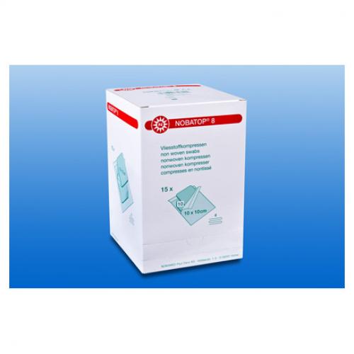 NOBATOP 8 10X10CM STERIL 15x 10 Stck