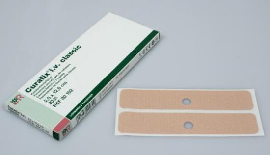 CURAFIX i.v. classic Pflaster 2,5x12,5 cm 20 Stck
