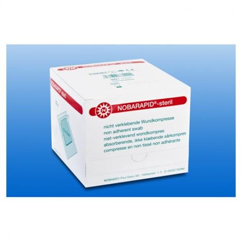 NOBARAPID steril 10x10 cm 1er Kompressen 50 stck