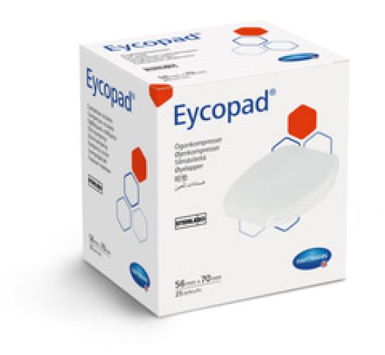 EYCOPAD Augenkompressen 56x70 mm unsteril 50 Stk.