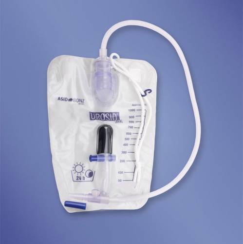 URINBEUTEL steril 24 h 1 l 60 cm Schlauch