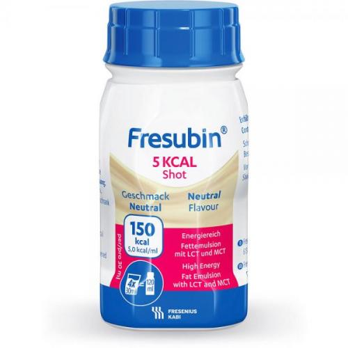 FRESUBIN 5 kcal SHOT Neutral Lsung 4X120ml