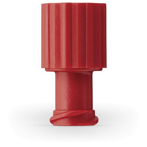 KOMBISTOPFEN rot Luer-Lock 1 Stck