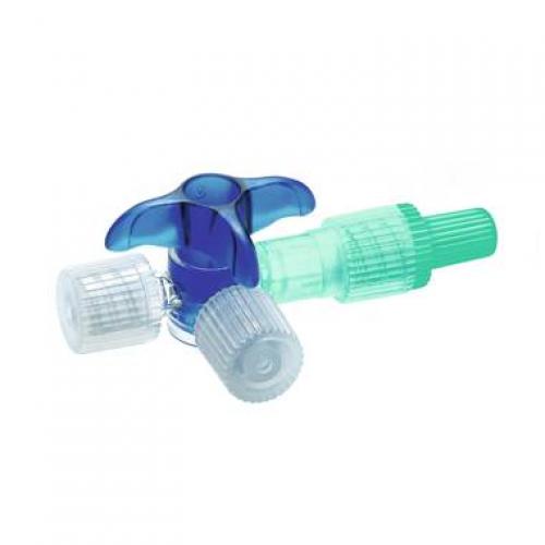 DISCOFIX C Dreiwegehahn blau 1 Stck