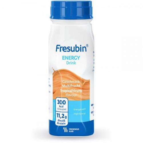 FRESUBIN ENERGY DRINK Multifrucht Trinkflasche 4X200ml