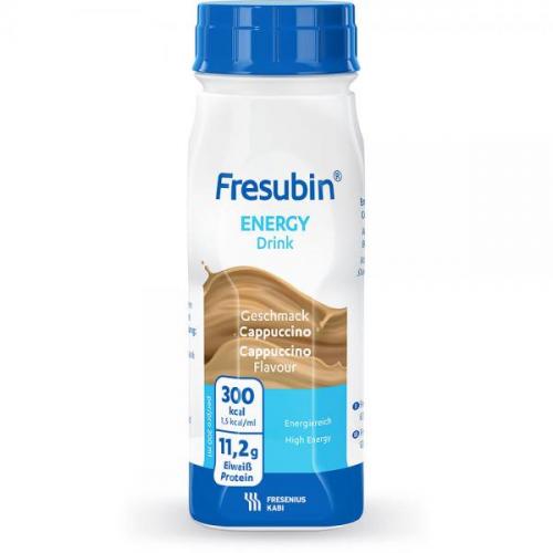 FRESUBIN ENERGY DRINK Cappuccino Trinkflasche 4x200ml