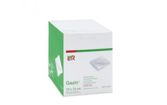 GAZIN Mullkomp.7,5x7,5 cm steril 8fach 10x 10 Stck