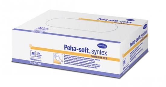 PEHA-SOFT Syntex Unters.Handsch.unste.pud.frei M 100 Stck