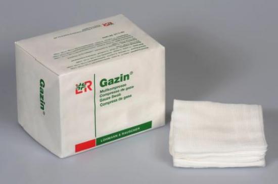 GAZIN Mullkomp.10x10 cm unsteril 8fach Op 100 Stck