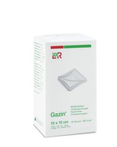 GAZIN Mullkomp.10x10 cm unsteril 12fach Op 100 Stck