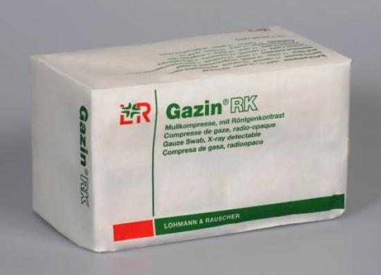 GAZIN Mullkomp.10x10 cm unsteril 16fach RK 100 Stck