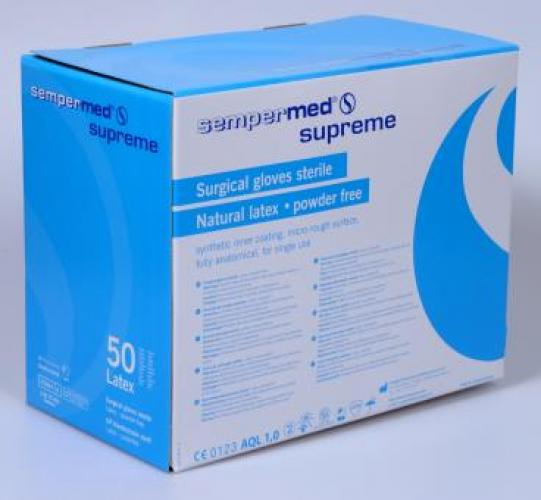 SEMPERMED Supreme OP-Handsch.steril puderfr.Gr.8 50 Paar