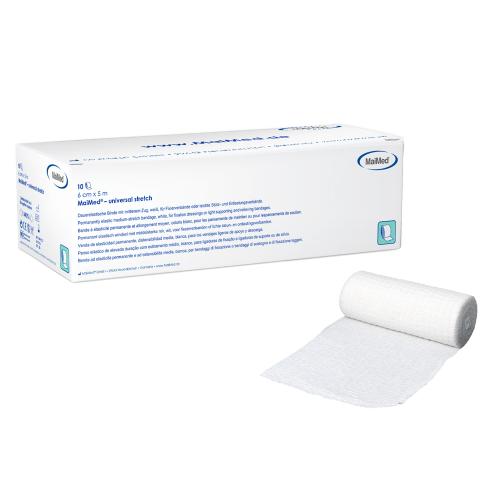 MAIMED Stretch Universal Binde 6 cmx5 m 10 Stck