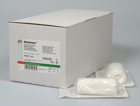 MOLLELAST Binden 8 cmx4 m steril einz.verpackt 20 Stck