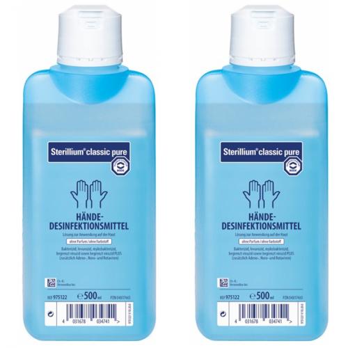 2x Sterillium classic pure Lsung 500ml
