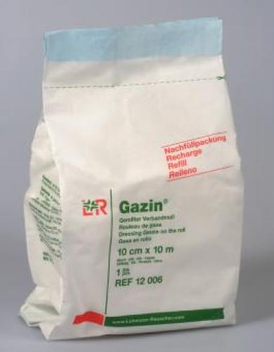 GAZIN Verbandmull 10 cmx10 m 8fach Nachf. 1 Stck
