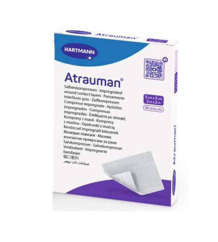 ATRAUMAN 5x5 cm steril Kompressen 10 Stck
