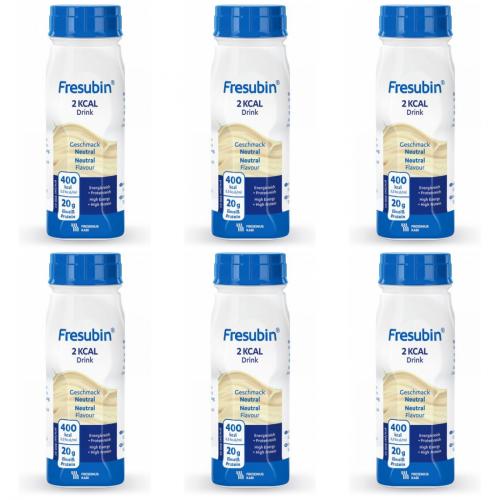 FRESUBIN 2 kcal DRINK Neutral Trinkflasche 6x4X200ml