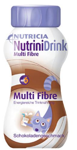 NUTRINIDRINK MultiFibre Schokaladengeschmack 32x200ml