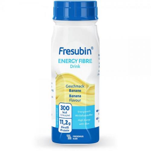 FRESUBIN ENERGY Fibre DRINK Banane Trinkflasche 4X200ml