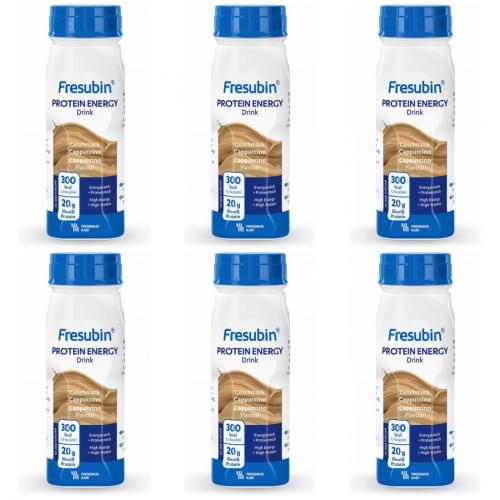 FRESUBIN PROTEIN Energy DRINK Cappucc.Trinkfl. 6X4X200ml