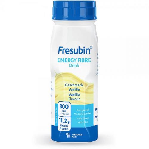 FRESUBIN ENERGY Fibre DRINK Vanille Trinkflasche 4X200ml
