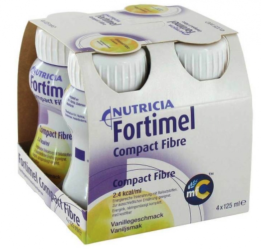 FORTIMEL Compact Fibre Vanille 4X125ml
