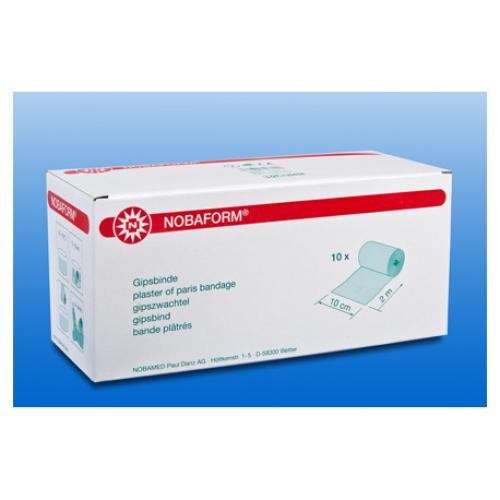 NOBAFORM Gipsbinden fixiert 20 cmx2 m 10 Stck