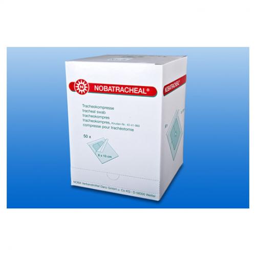 NOBATRACHEAL Kompressen 8x10 cm steril 50 Stck