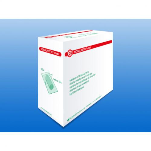 NOBALASTIK-steril Mittelzugbinde 8 cmx5 m 16 Stck