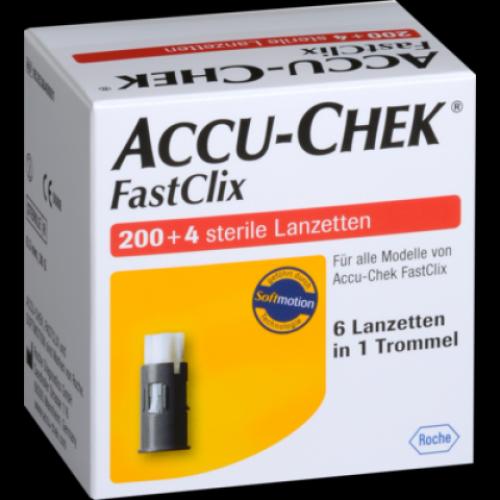 ACCU CHEK FASTCLIX LANZETTEN 204 St.